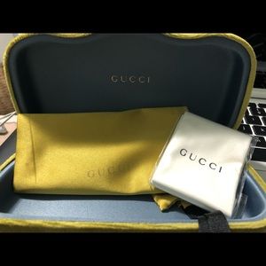 Gucci sunglasses case , new